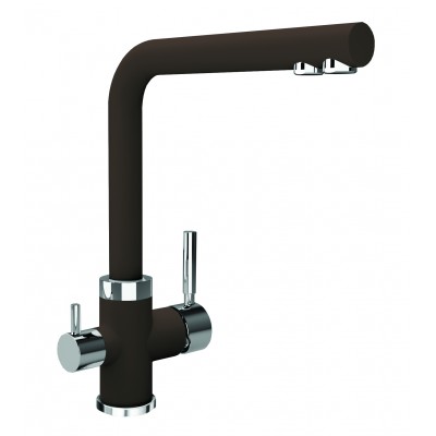 Смеситель Флорентина АРЕС FL цвет мокко Смеситель Флорентина АРЕС FL цвет мокко