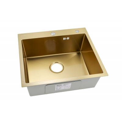Мойка ARONA ARS 550*505 GOLD PVD NANO Мойка ARONA ARS 550*505 GOLD PVD NANO