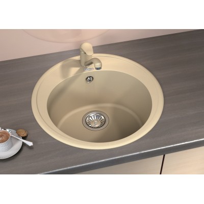 Кухонная мойка Флорентина ЛОТОС 510 коричневая Кухонная мойка Флорентина ЛОТОС 510 коричневая