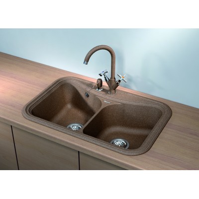 Кухонная мойка Флорентина КРИТ 780 А черный Кухонная мойка Флорентина КРИТ 780 А черный