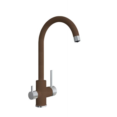 Смеситель Клио FL цвет коричневый FS, Смеситель Клио FL цвет коричневый FS,