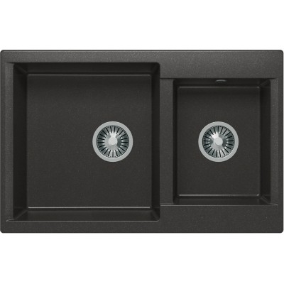 TOLERO GELCOAT Barco-772 мойка, цвет Черный TOLERO GELCOAT Barco-772 мойка, цвет Черный