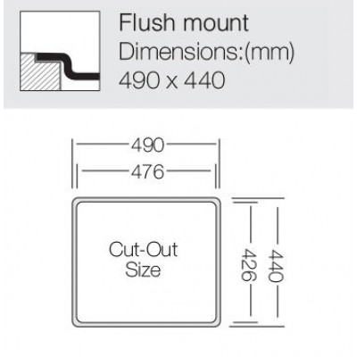 Кухонная мойка TopZero (prime) TNL 450 GT12K Кухонная мойка TopZero (prime) TNL 450 GT12K