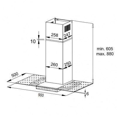 Вытяжка KORTING KHC 90925 SGB Вытяжка KORTING KHC 90925 SGB