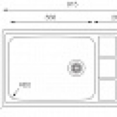 Кухонная мойка TopZero (prime) LTL 915.500.GT8K Кухонная мойка TopZero (prime) LTL 915.500.GT8K