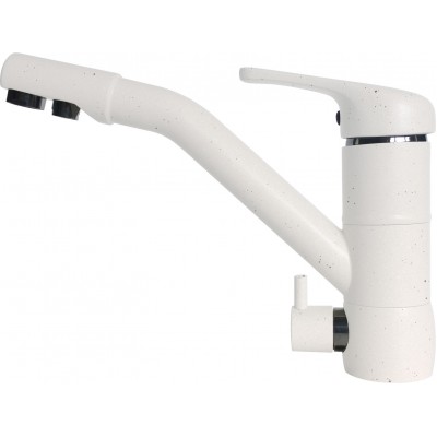 Смеситель Gerdamix SKS4 белый хлопок (PL-36) Смеситель Gerdamix SKS4 белый хлопок (PL-36)