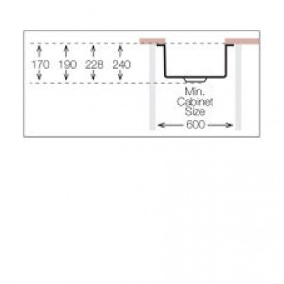 Кухонная мойка TopZero (wellinox) D 500 GT 8K Кухонная мойка TopZero (wellinox) D 500 GT 8K
