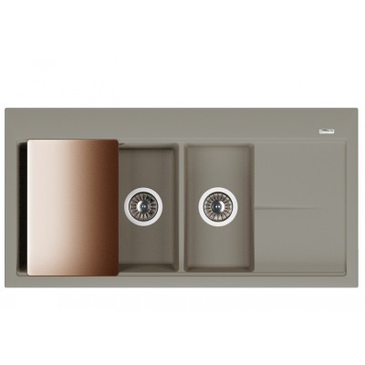 Кухонная мойка Флорентина РОССАНА грей Кухонная мойка Флорентина РОССАНА грей