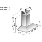 Вытяжка KORTING KHC 6951 X