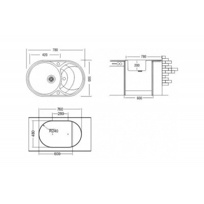 Кухонная мойка TopZero Alla Jasmine Кухонная мойка TopZero Alla Jasmine