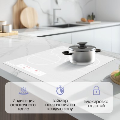 Варочная поверхность Zigmund & Shtain CN 37.4 W Варочная поверхность Zigmund & Shtain CN 37.4 W