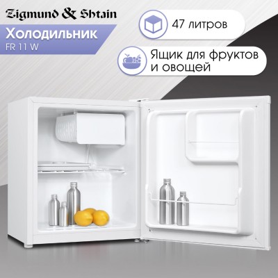 Zigmund & Shtain FR 11 W холодильник отдельностоящий Zigmund & Shtain FR 11 W холодильник отдельностоящий