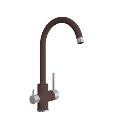 Смеситель Клио FL цвет мокко FSm, Смеситель Клио FL цвет мокко FSm,
