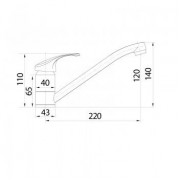Кухонный смеситель TopZero WIX 211 CR
