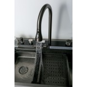 ARONA Кухонная мойка ARS 750.460 SET 9 BLACK DECOR