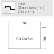 Кухонная мойка TopZero (prime) MM 780.510.60.GT10K R