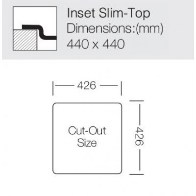 Кухонная мойка TopZero ColorX TNL 400 GOLD Кухонная мойка TopZero ColorX TNL 400 GOLD