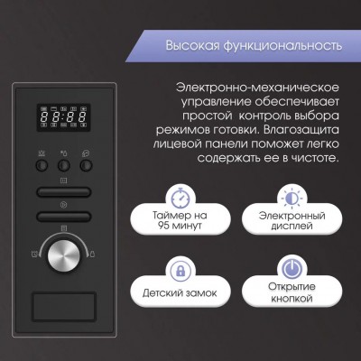 Микроволновая печь Zigmund & Shtain BMO 16.202 B Микроволновая печь Zigmund & Shtain BMO 16.202 B