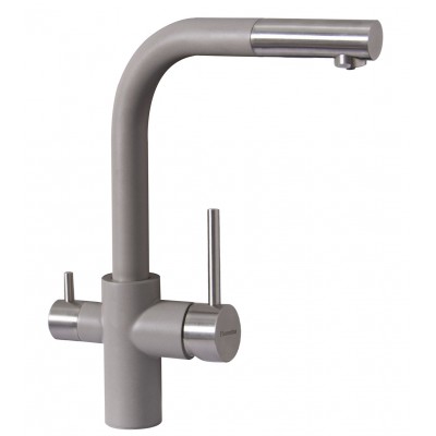 Смеситель Флорентина Кристалл FL цвет грей Смеситель Флорентина Кристалл FL цвет грей