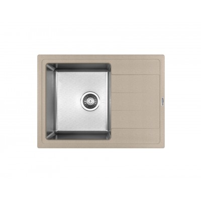 Кухонная мойка Флорентина КОМБИ 650 песочный Кухонная мойка Флорентина КОМБИ 650 песочный