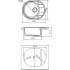 Кухонная мойка Флорентина РОДОС 580 грей Кухонная мойка Флорентина РОДОС 580 грей