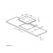 MILLEN MIH 601 BL панель стеклокерамическая индукционная
