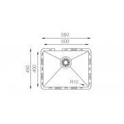 Кухонная мойка TopZero TZ RS500