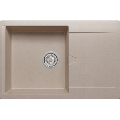 TOLERO GELCOAT Costa-760 мойка, цвет Серый TOLERO GELCOAT Costa-760 мойка, цвет Серый