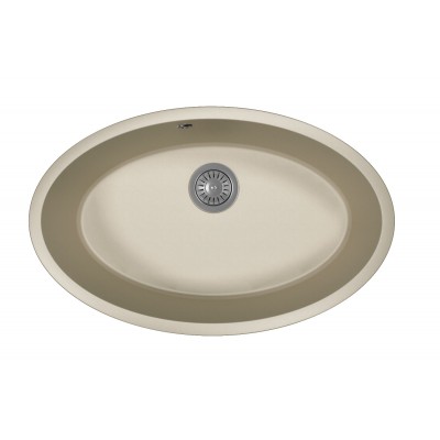 Кухонная мойка Флорентина ВЕГА ОВАЛ грей Кухонная мойка Флорентина ВЕГА ОВАЛ грей