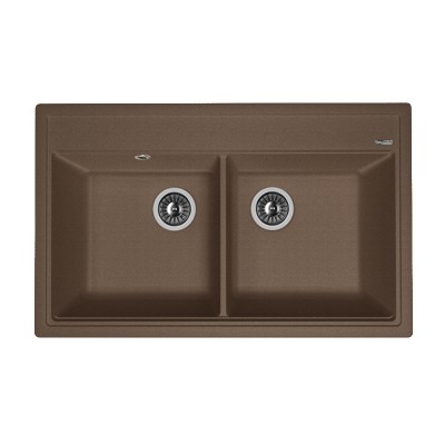 Кухонная мойка Флорентина ЛИПСИ 820 мокко Кухонная мойка Флорентина ЛИПСИ 820 мокко