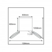Холодильник KORTING KNFM 81787 GM