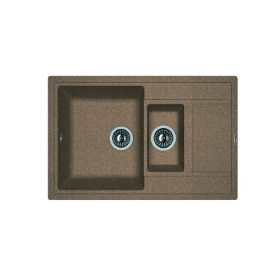 Кухонная мойка Флорентина ЛИПСИ 780 К коричневый Кухонная мойка Флорентина ЛИПСИ 780 К коричневый