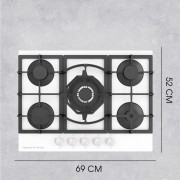 Варочная поверхность Zigmund & Shtain M 26.7 W