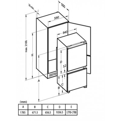 Холодильник Zigmund & Shtain BR 03.1772 SX Холодильник Zigmund & Shtain BR 03.1772 SX