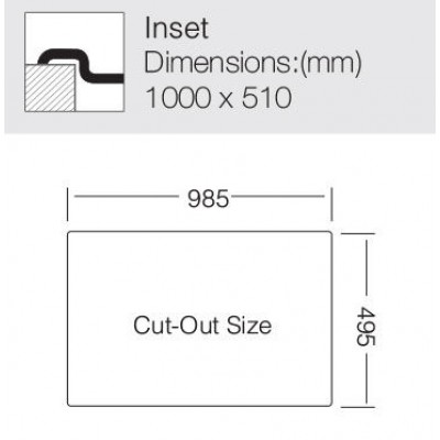 Кухонная мойка TopZero (prime) MM 1000.510.15.GT10K R Кухонная мойка TopZero (prime) MM 1000.510.15.GT10K R