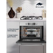 MILLEN MEOM 045 WH духовой шкаф с функциями СВЧ