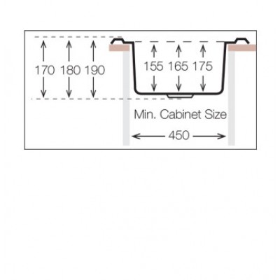 Kухонная мойка TopZero (wellinox) FAL 490 - GT8K Kухонная мойка TopZero (wellinox) FAL 490 - GT8K
