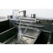ARONA Кухонная мойка ARS 750.460 SET 9 BLACK DECOR
