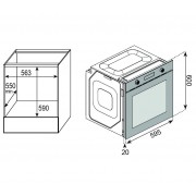 Zigmund & Shtain E 158 B Электрическая духовка