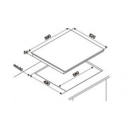 DeLonghi стеклокерамическая варочная поверхность VITTORIO 2E1F CR