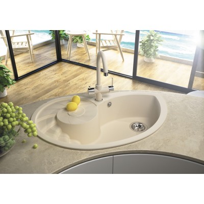 Кухонная мойка Флорентина НАУТИЛУС шампань Кухонная мойка Флорентина НАУТИЛУС шампань