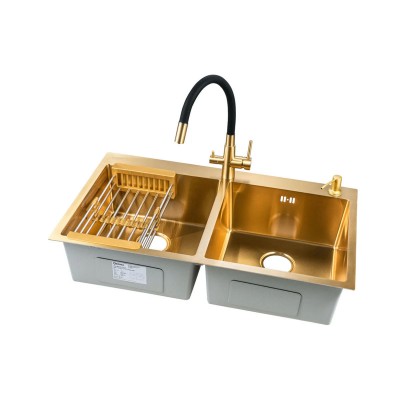 Мойка ARONA ARS 860*505.20 GOLD PVD Мойка ARONA ARS 860*505.20 GOLD PVD