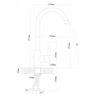 Смеситель Флорентина АЛЬФА FL цвет коричневый Смеситель Флорентина АЛЬФА FL цвет коричневый