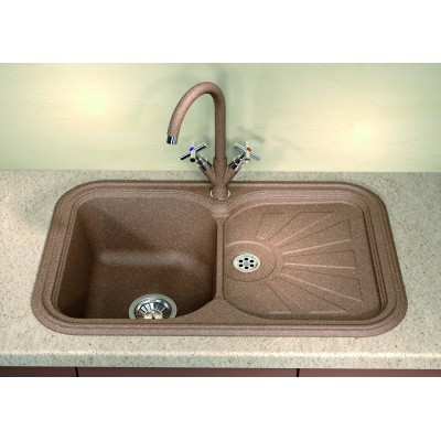 Кухонная мойка Флорентина КРИТ 780 грей Кухонная мойка Флорентина КРИТ 780 грей