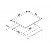 DeLonghi индукционная варочная поверхность ELETTRA 4B0P CR
