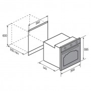 Zigmund & Shtain EN 161 B Электрическая духовка