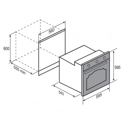 Zigmund & Shtain EN 161 B Электрическая духовка Zigmund & Shtain EN 161 B Электрическая духовка