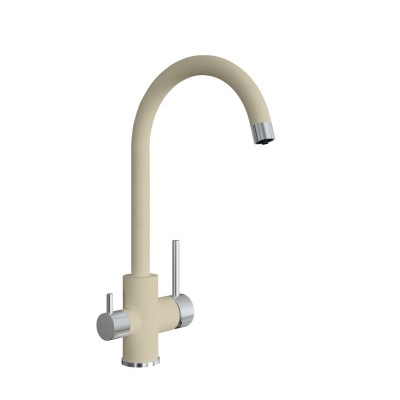 Смеситель Клио FL цвет бежевый FS, Смеситель Клио FL цвет бежевый FS,