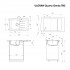 Мойка ULGRAN Quartz Gerda 780-07 уголь Мойка ULGRAN Quartz Gerda 780-07 уголь