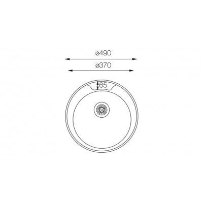 Kухонная мойка TopZero (wellinox) FAL 490 - GT8K Kухонная мойка TopZero (wellinox) FAL 490 - GT8K